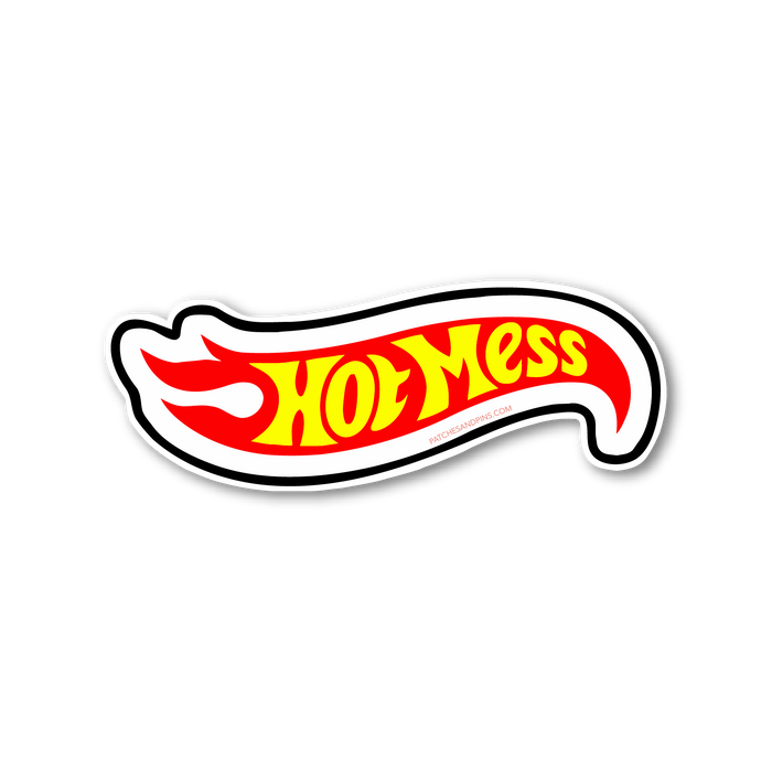 Hot Mess Sticker