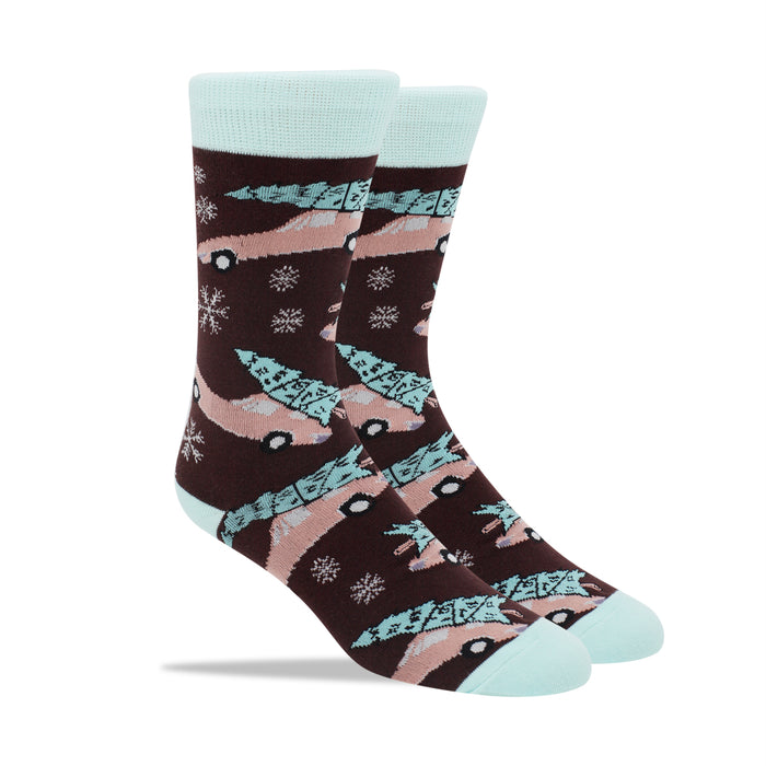 Cruisin' Into the Holiday Men Socks