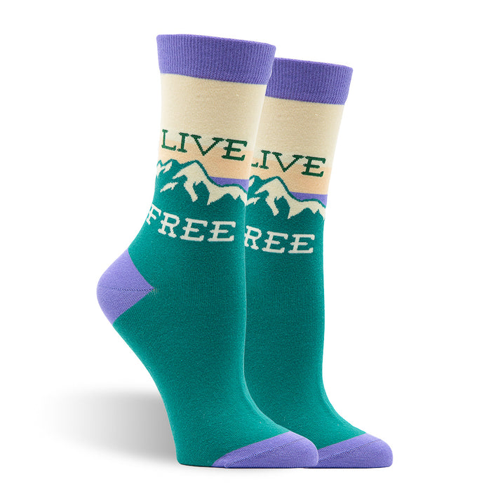 Live Free Women's Socks