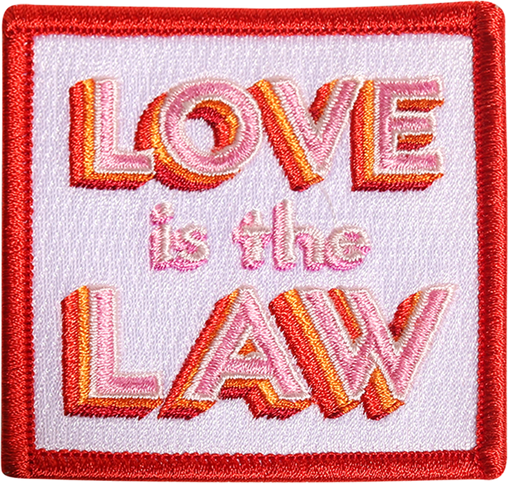 Love is the law Patch