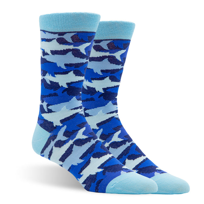 Shark Camo Men's Socks