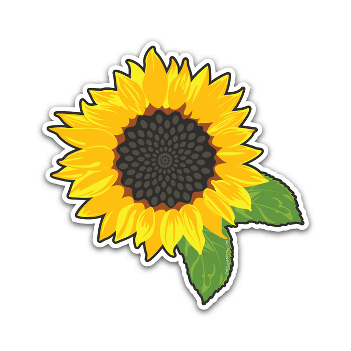 Sunflower Sticker