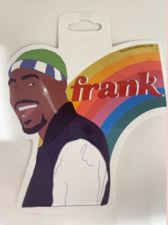 Scan Frank Sticker Frank Sticker — Patches and Pins Fun Products