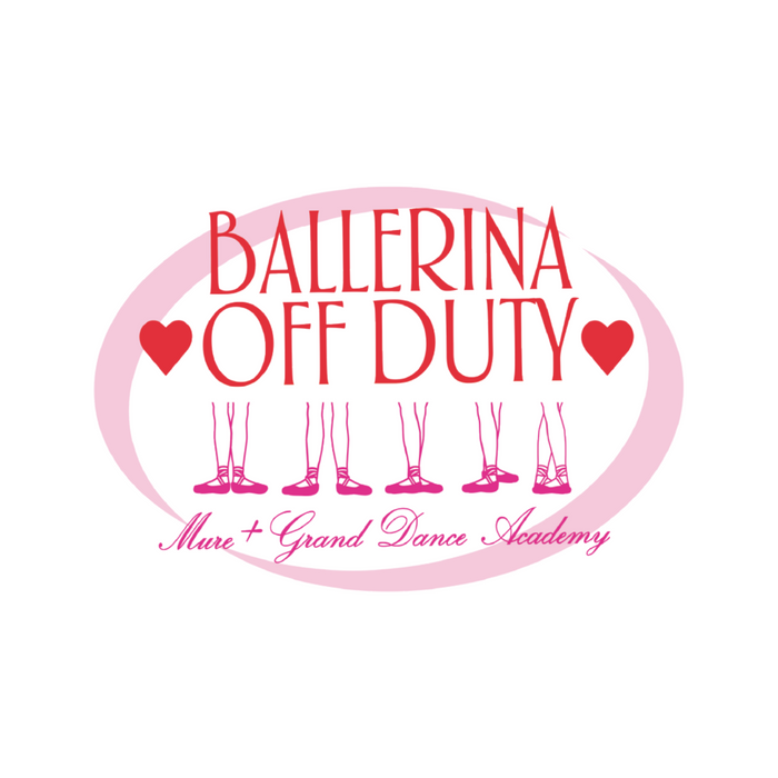 Ballerina off Duty Sticker