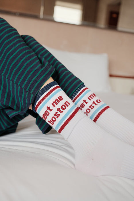 Meet Me in Boston Tube SockMure + Grand