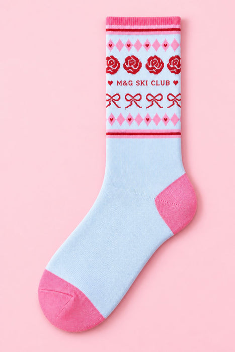 M+G Ski Club Tube Sock Socks mure + grand 