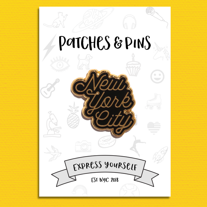 New York City Enamel Pin