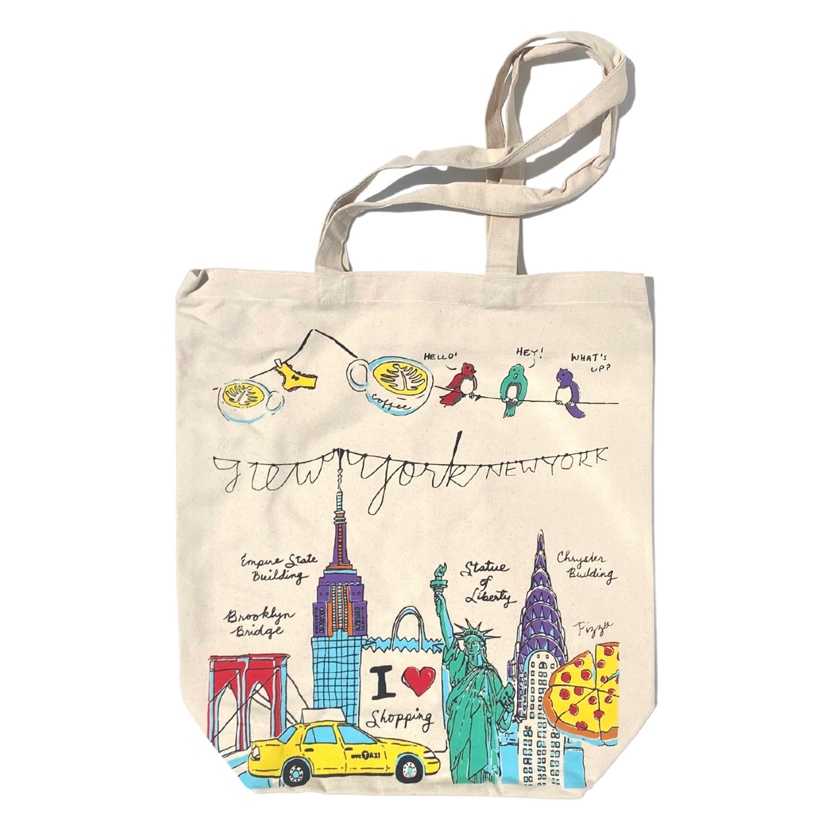 All Over New York Tote Bag