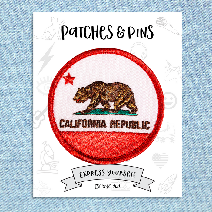 California Republic Bear Patch
