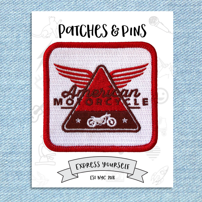 American motorcycle Patch