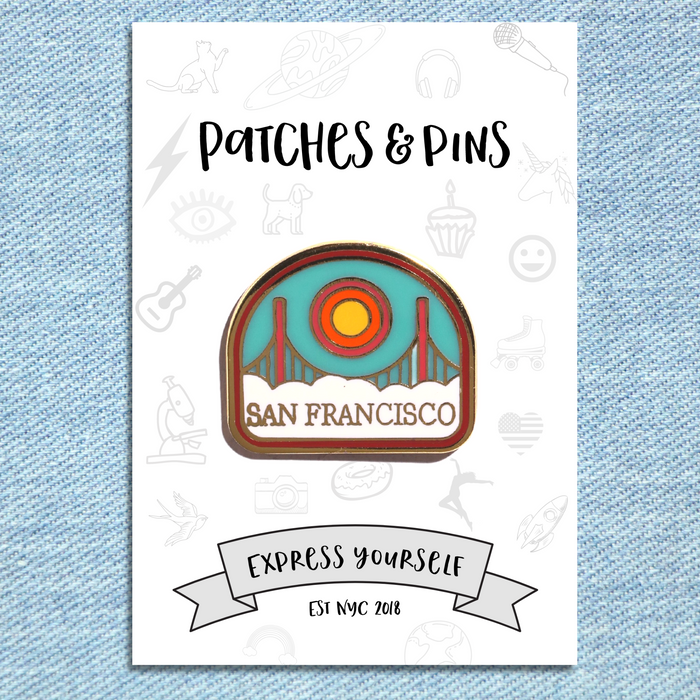 San Francisco Enamel Pin