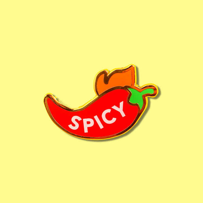 Spicy Enamel Pin