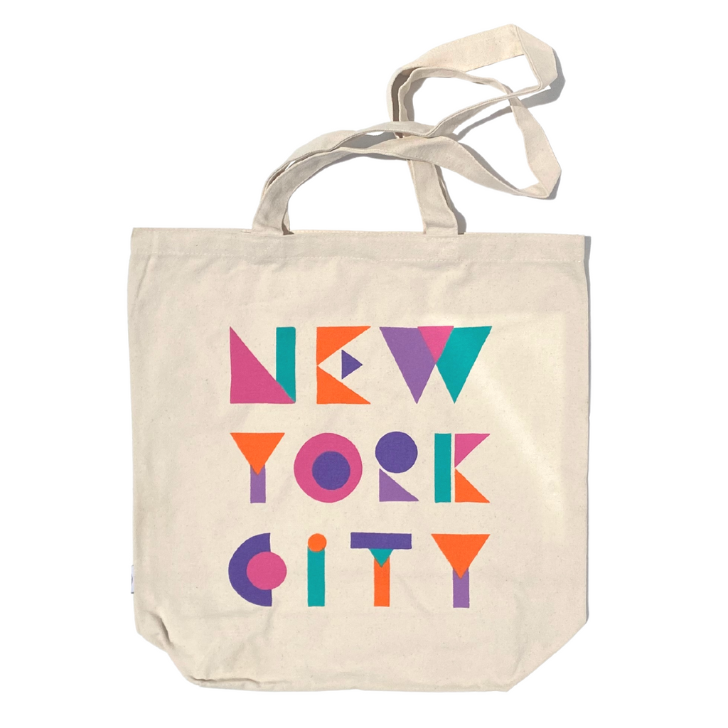 New York Sign Tote Bag — Patches and Pins Fun Products