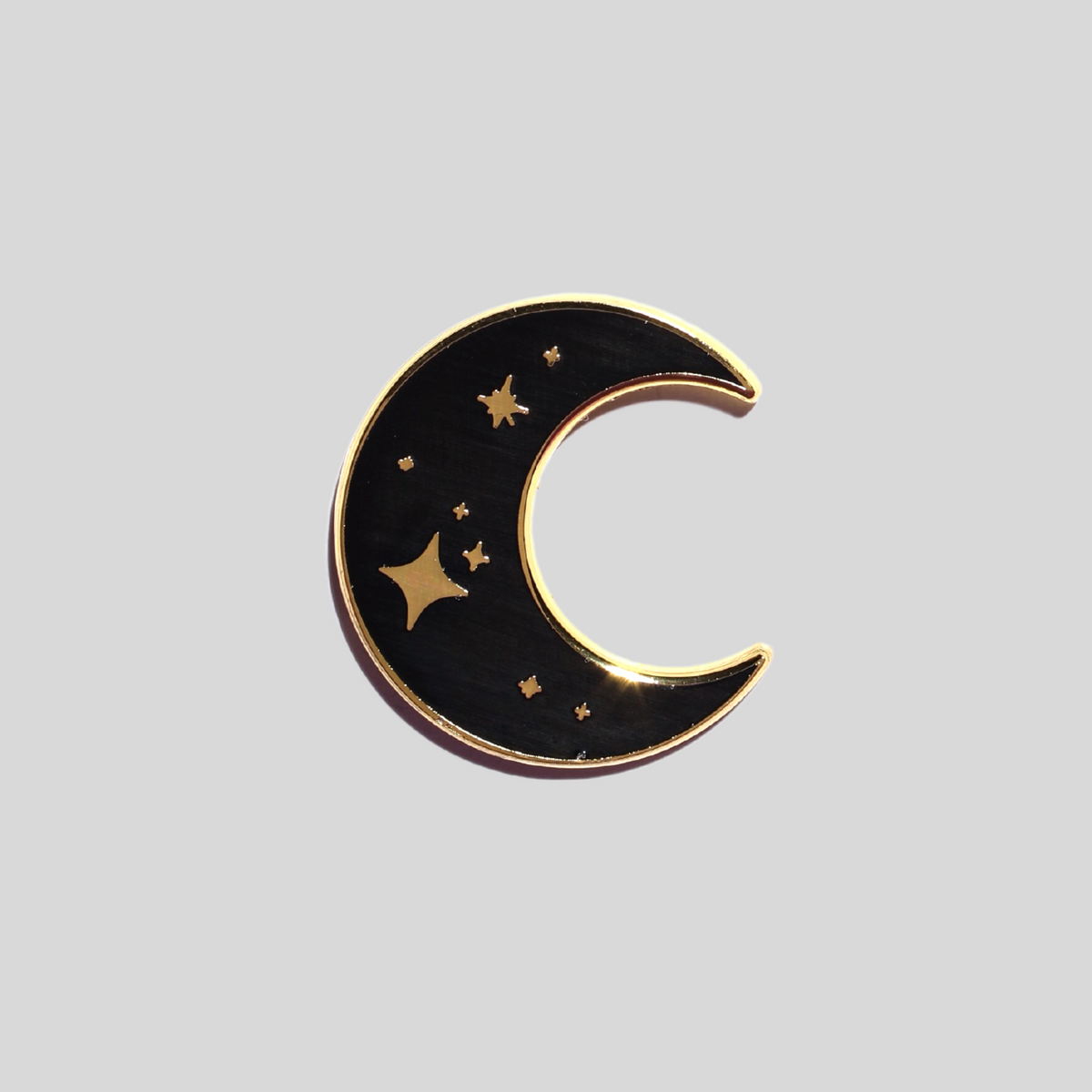Crescent Hawk Pin Crescent Enamel Pin — Patches and Pins Fun Products
