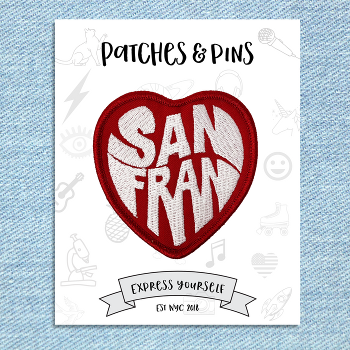 San Francisco Heart Patch