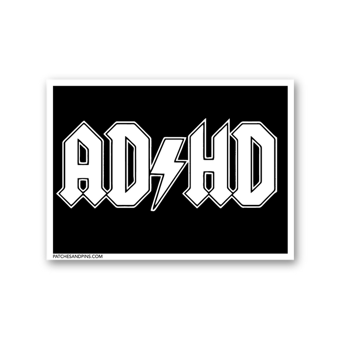 ACDC - ADHD Sticker
