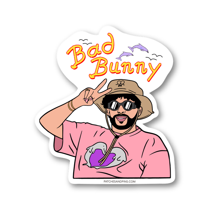 Bad Bunny Peace Sticker