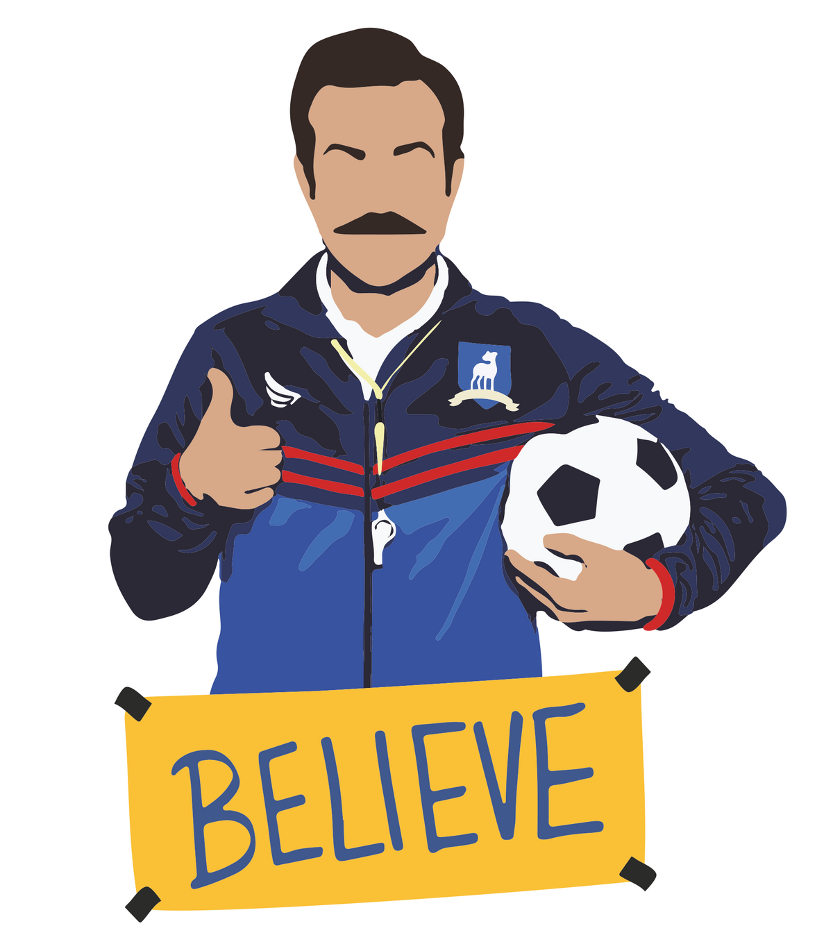 Believe Sticker — Patches and Pins Fun Products