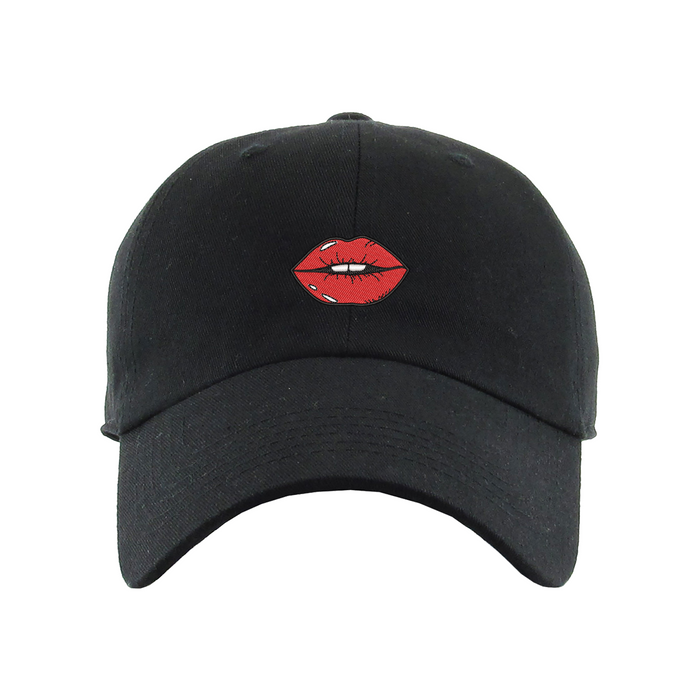 Red Lips Dad Hat
