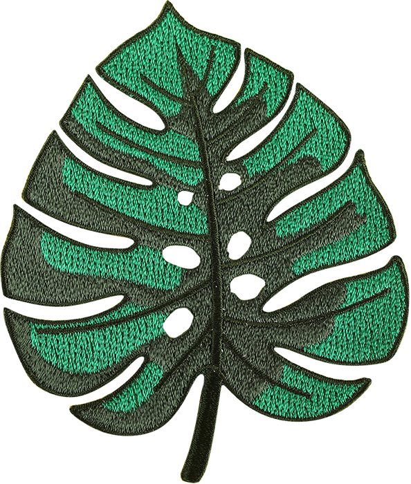 Monstera Leaf Patch