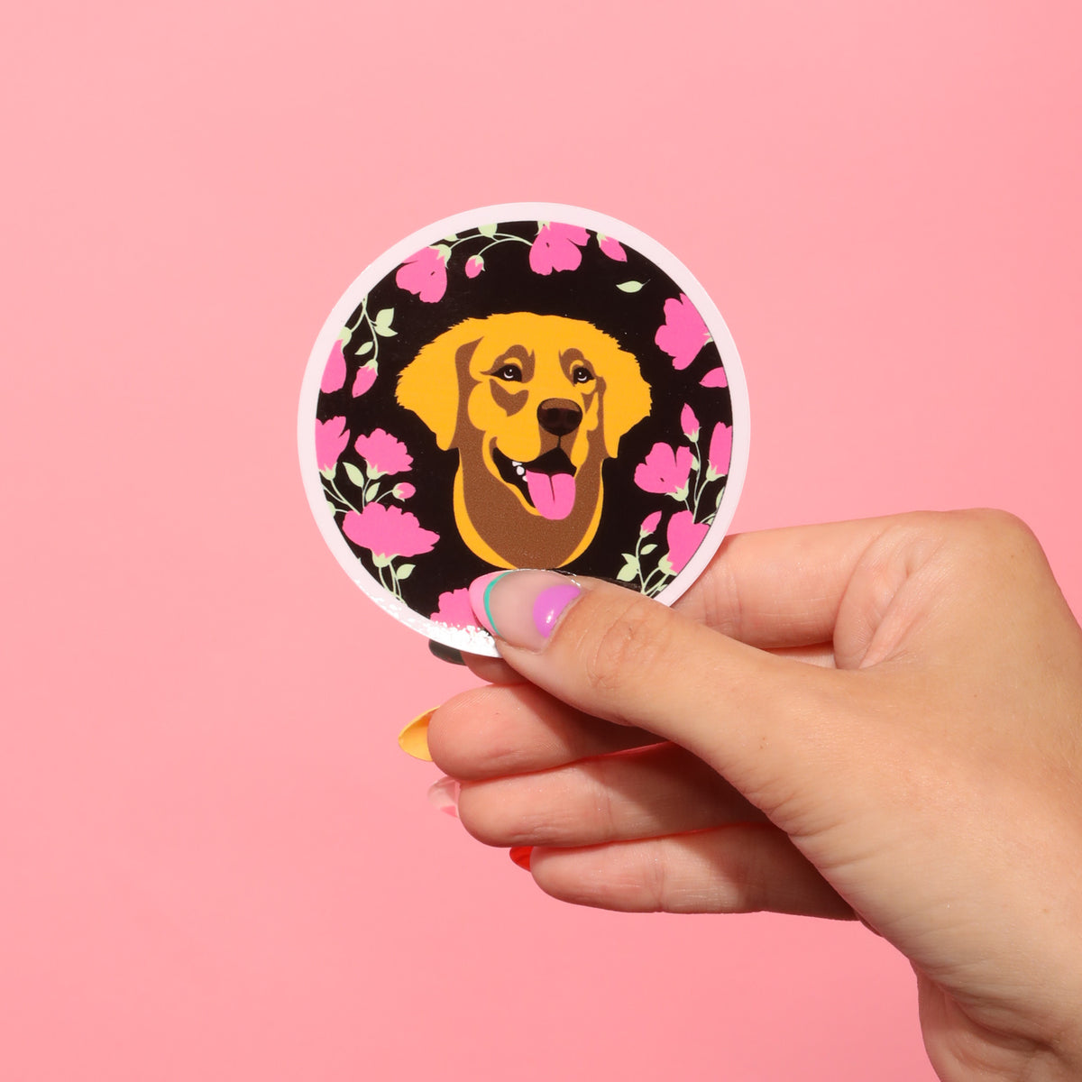 Labrador Sticker — Patches and Pins Fun Products
