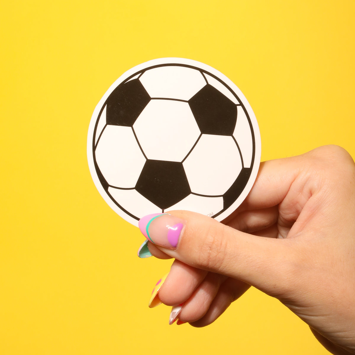 Soccer Ball Sticker — Patches and Pins Fun Products