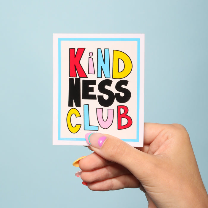 Kindness Club Sticker