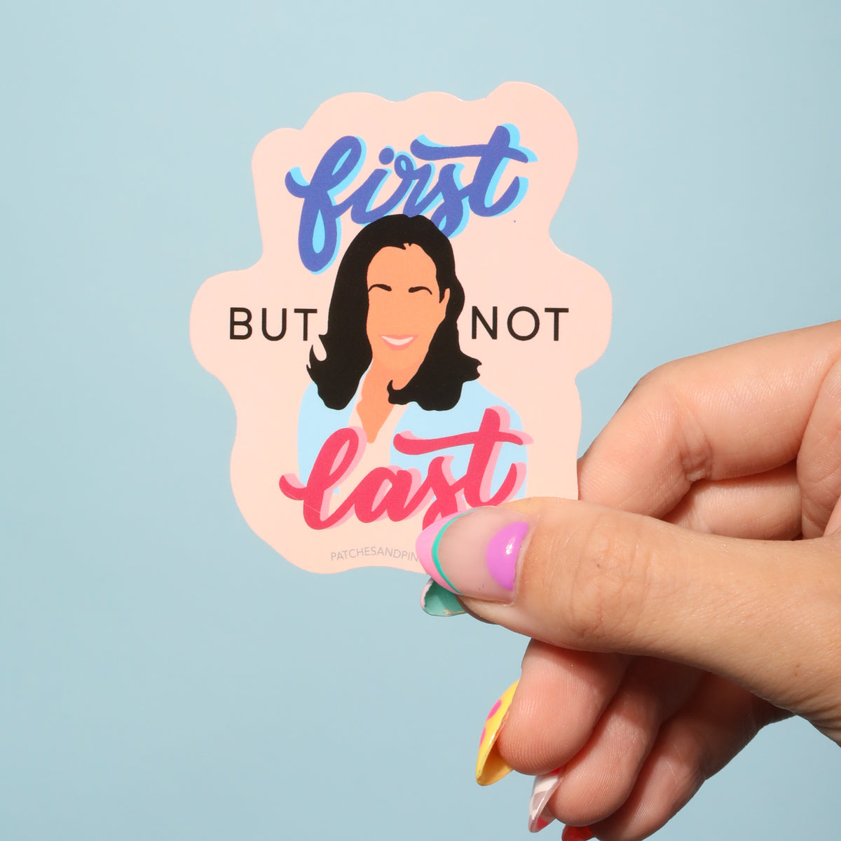 Kamala Sticker — Patches and Pins Fun Products