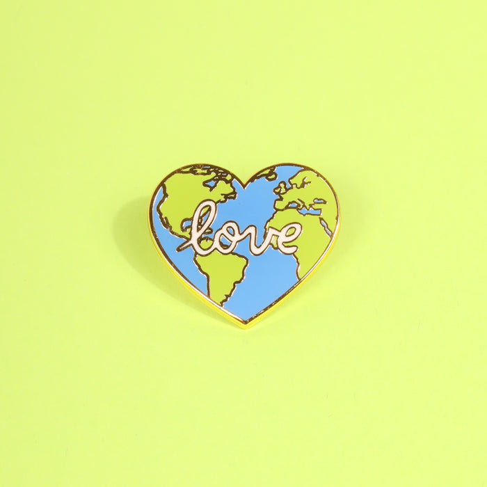 Earth Love Enamel Pin