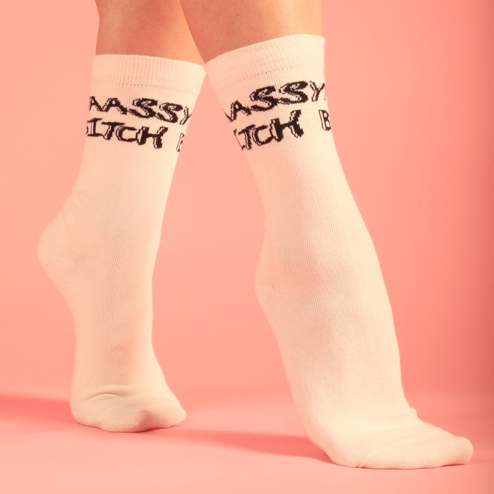Yaass B--ch Women's Socks