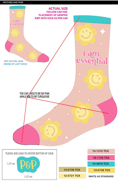 I am Essential Women's Socks