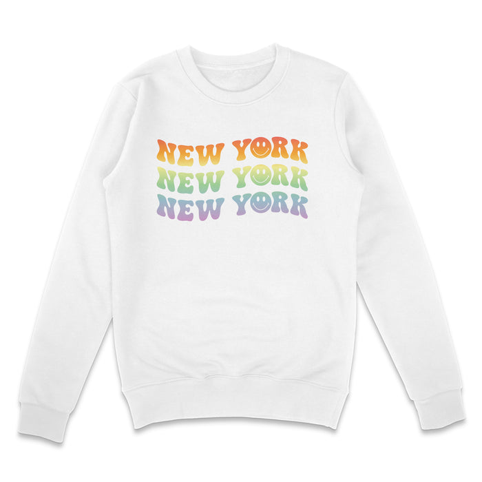 New York Smiley Sweatshirt