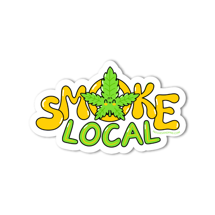 Smoke Local  Sticker