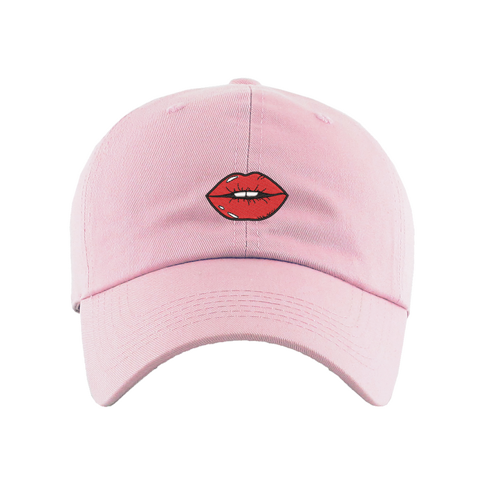 Red Lips Dad Hat