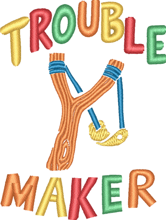 Trouble Maker Embroidery