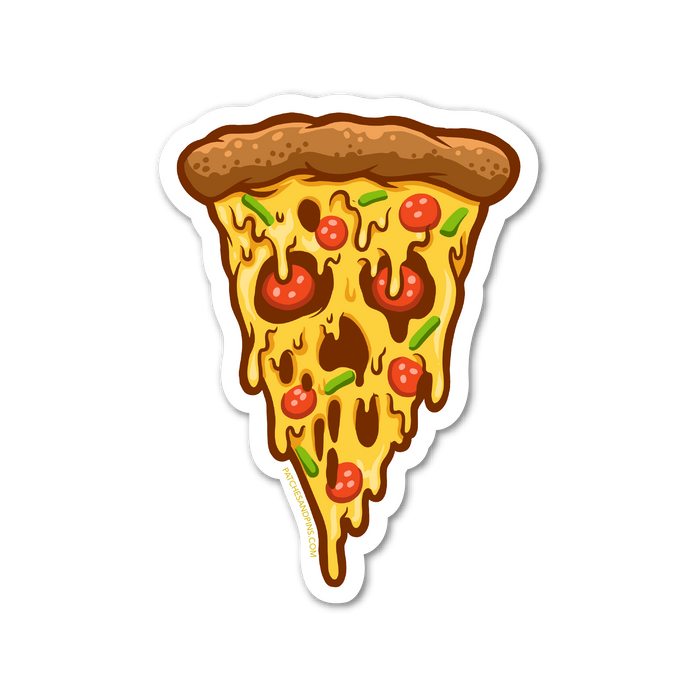 Wicked Food Pizza Sticker