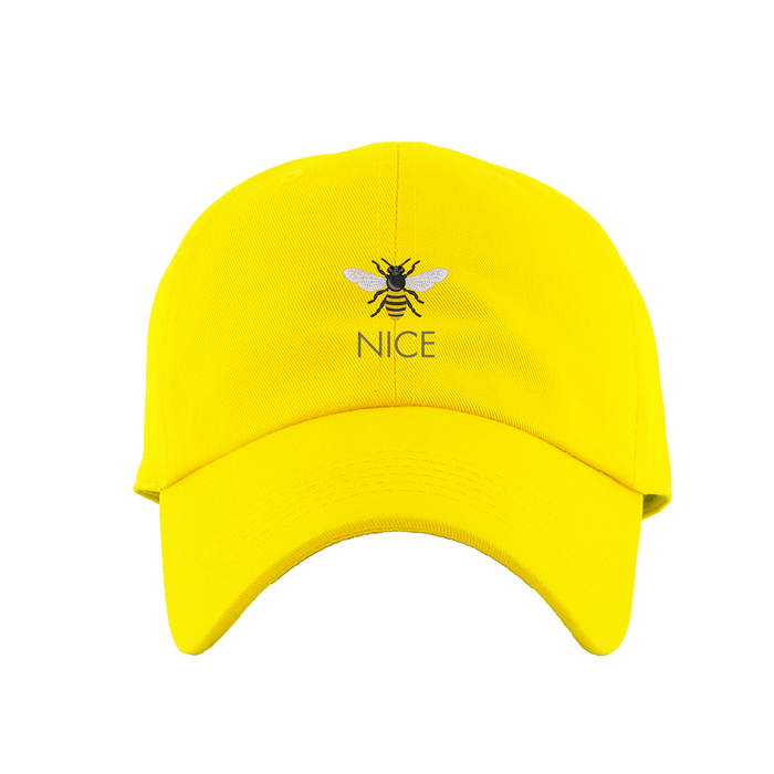 Bee Nice Dad Hat