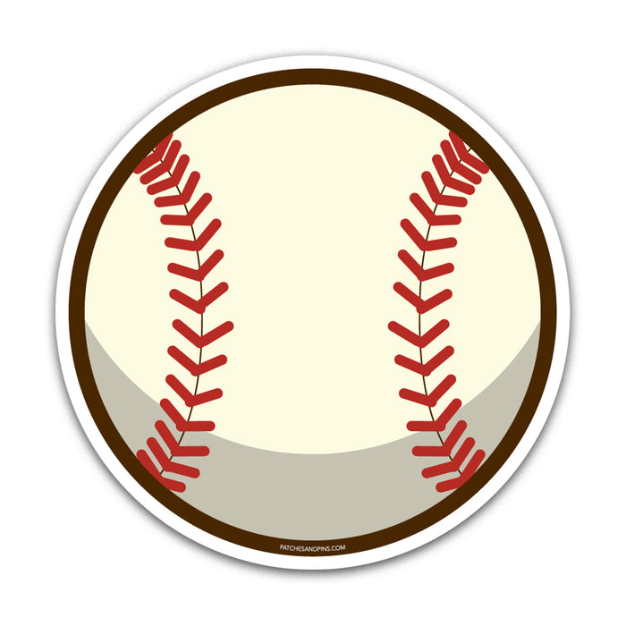 Baseball Patch Sticker Baseball Sticker — Patches and Pins Fun Products