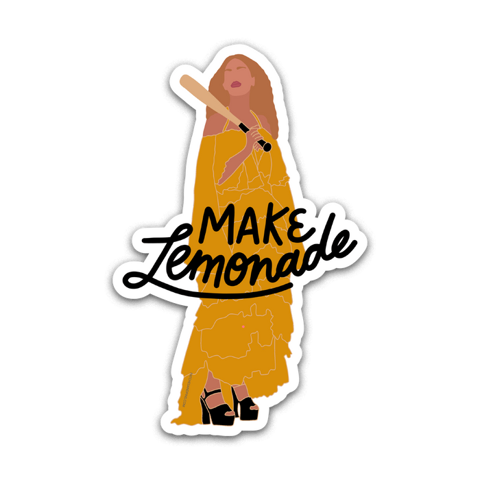 Beyonce Lemon Slay Sticker - Sticker Mania