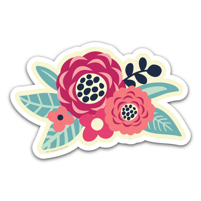 Floral Wreath Sticker