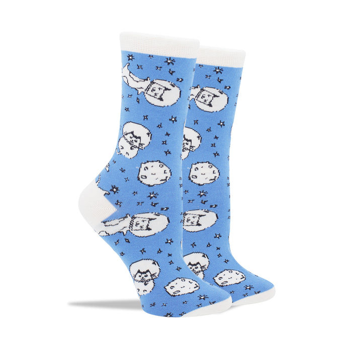 Space Cat Women's Socks
