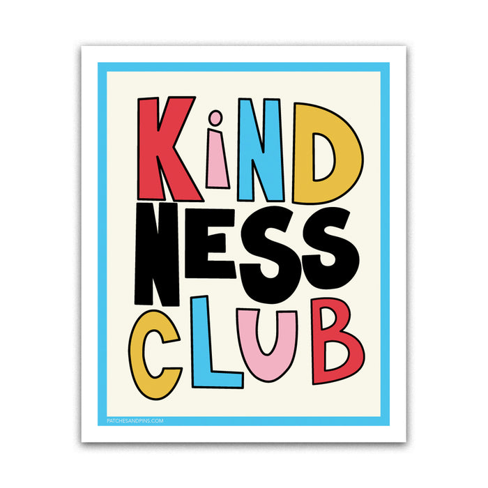 Kindness Club Sticker