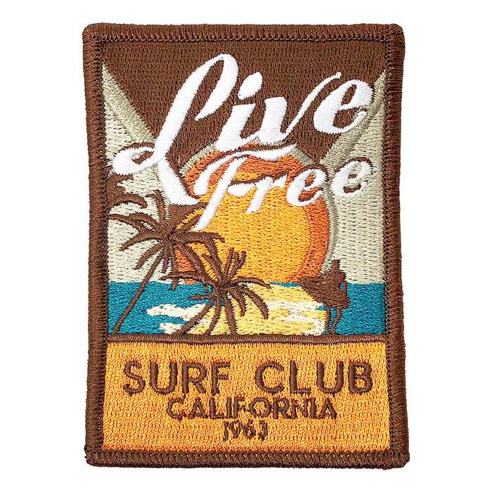 Live Free California Patch
