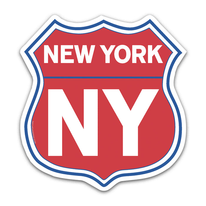 New York Badge Sticker