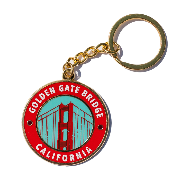 California Golden Gate Bridge Keychain