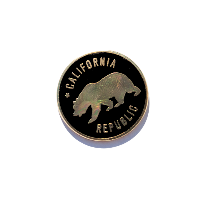 California Republic Enamel Pin
