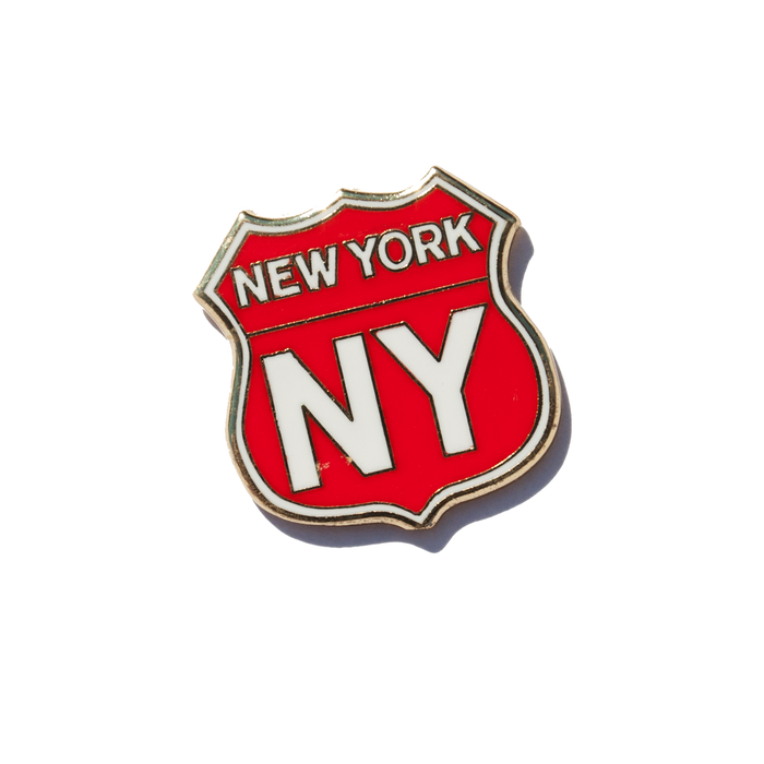 New York Badge Enamel Pin