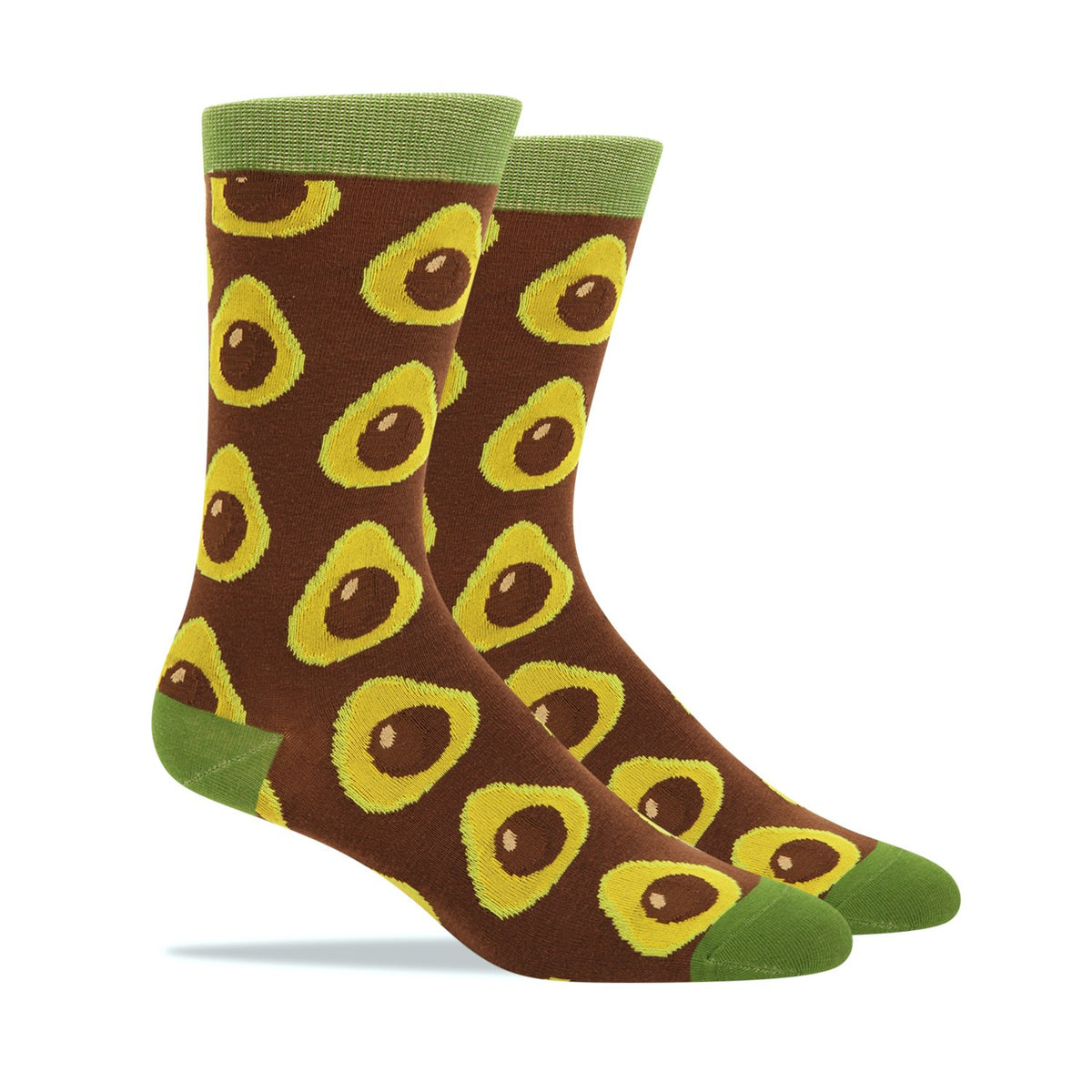 Avocado Men's Socks — Patches and Pins Fun Products