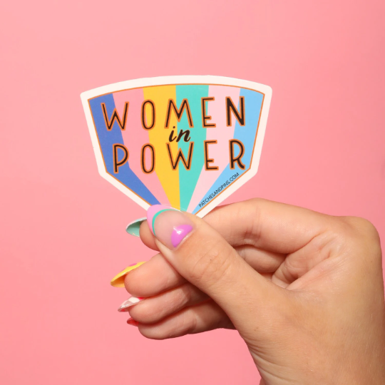 Women in Power Sticker